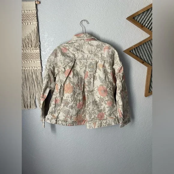 Free People Opal Swing Printed Denim Jacket 💫 - Picture 8 of 9